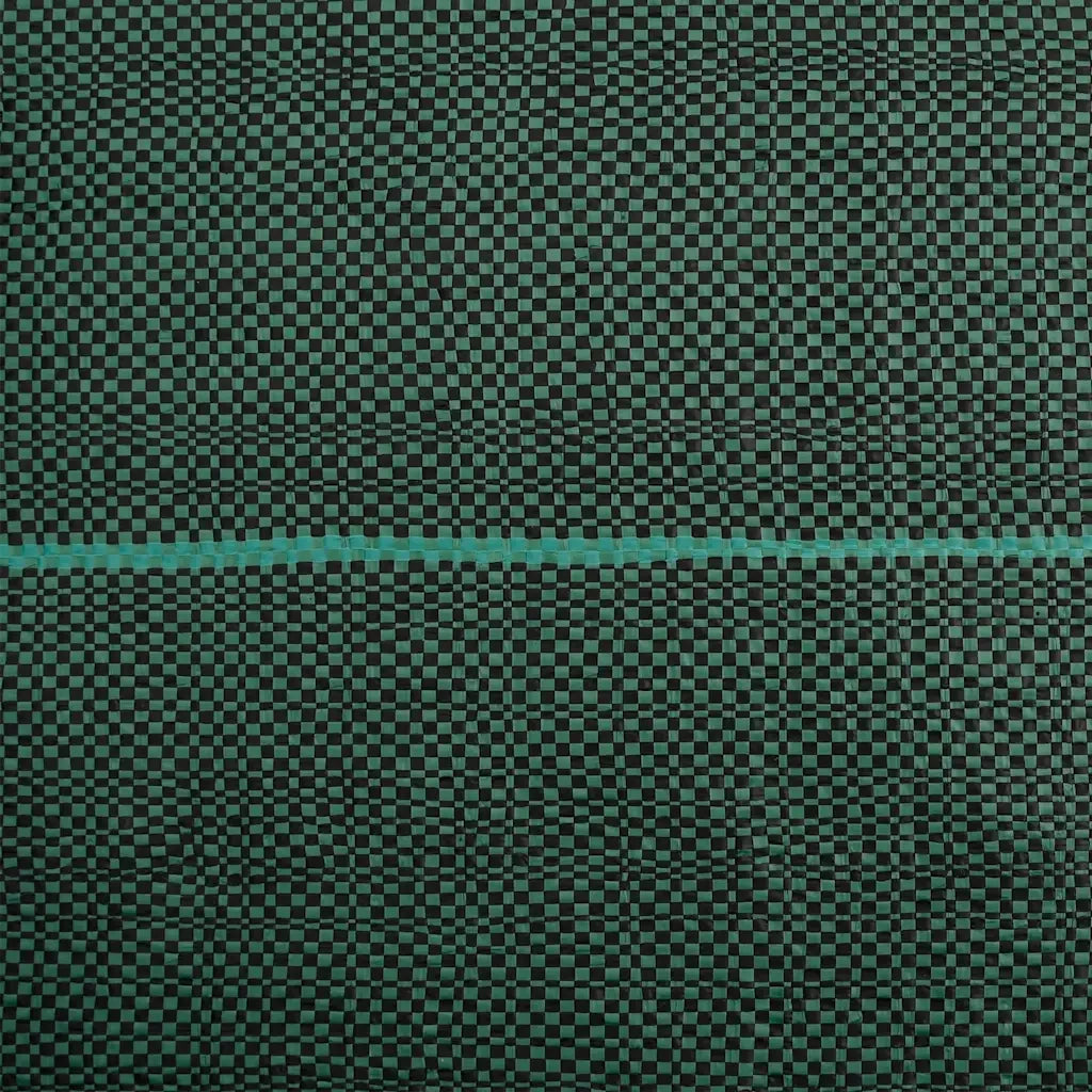 vidaXL Membrana Antierbacce Verde 1x5 m in PP