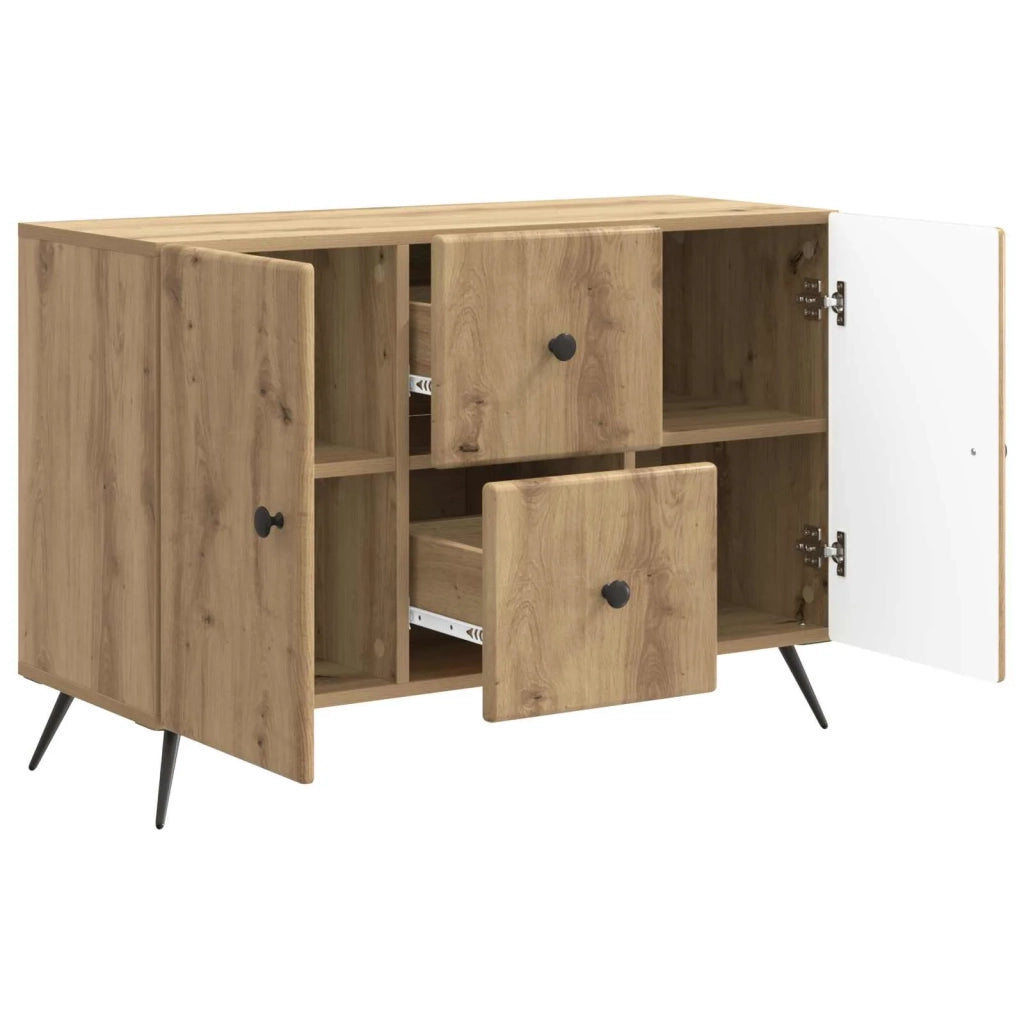 Credenza con cassetto Rovere Artigianale 89 x 34,5 x 60 cm