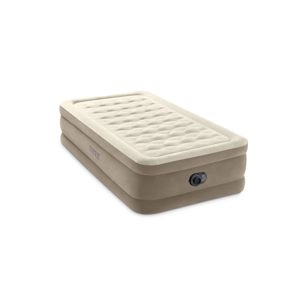 Intex Materasso Singolo Ultra Plush Dura Beam Con Tecnologia Fiber-Tech Con Po