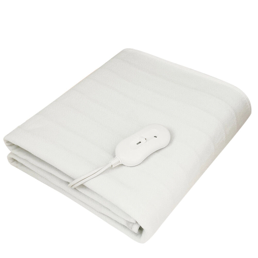 Coperta Elettrica Termica Letto Singolo Coprimaterasso Scaldaletto Elettrico 60W