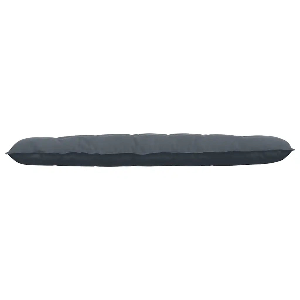 Cuscino per Schiena Grigio scuro 180 x 50 cm Tessuto in Cords