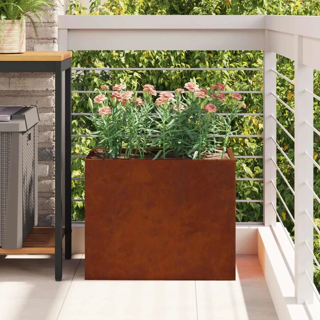 Vaso da giardino Acciaio resistente alle intemperie 876356