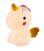 Lampada notte bimbi Unicorno LED RGB dimmer USB Rabalux