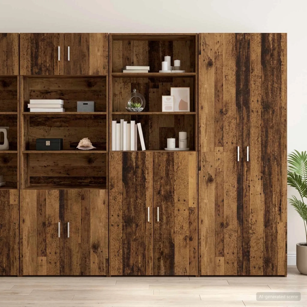 Credenza Legno antico 70 x 42,5 x 185 cm Legno ingegnerizzato 3446610
