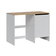 Vicco Mobile lavatrice Bianco/Rovere artigianale 119.6 x 88.2 cm con 1 porta