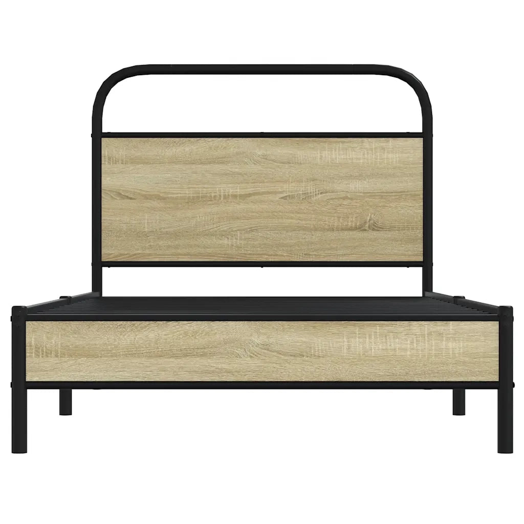 Giroletto senza Materasso Rovere Sonoma 100x190cm in Truciolato 4100404