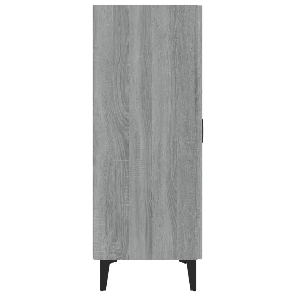 Credenza Grigio Sonoma 70x34x90 cm in Legno Multistrato cod mxl 15955