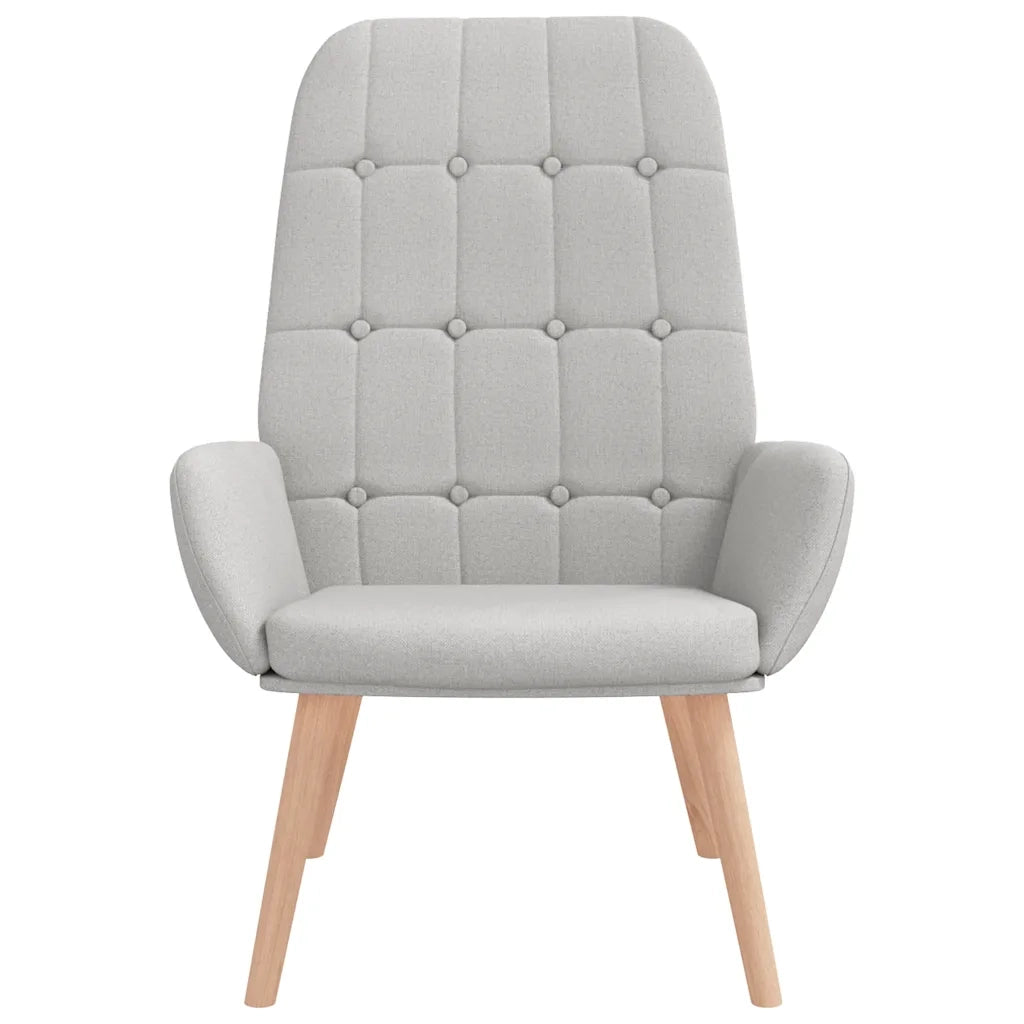 Sedia Relax Grigio Nuvola in Tessuto 4102651