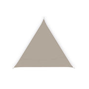 Tenda vela triangolare 3,6x3,6x3,6 mt tortora