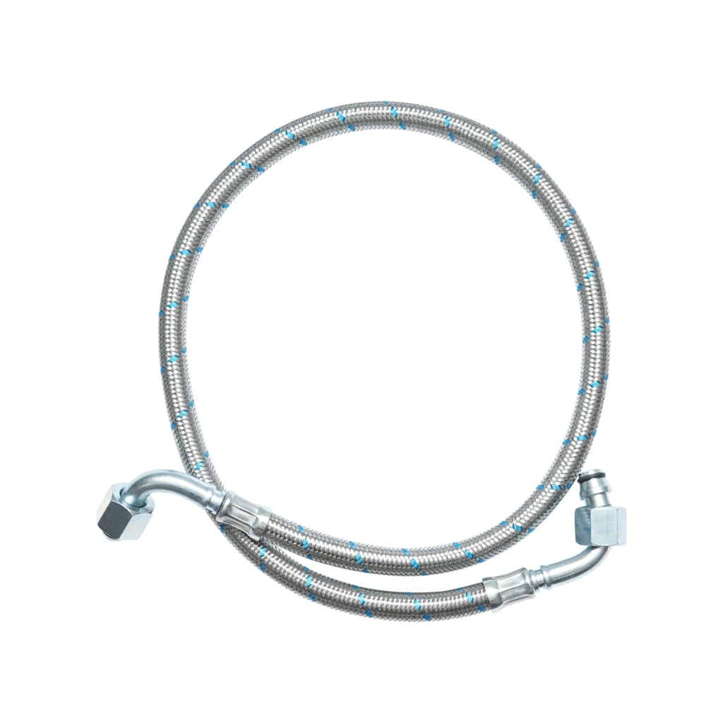 Set di 4 tubi flessibili idraulici per verricello per trattore forestale con lunghezza di 500/800/1300/1800 mm