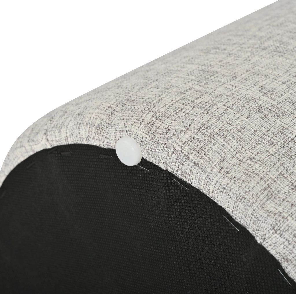 Tavolino con pouf 38x38x47，5 cm in MDF marrone salvaspazio
