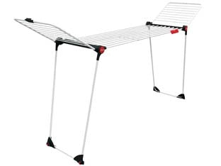 STENDIBIANCHERIA INFINITY PLUS' ESTENSIBILE MT.30  cm.117/215x56x122h. estensibile    VILEDA