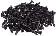Viti di legno autoallentanti in legno - 100 pezzi - Nero - Accessori di hardware - Per apparecchiature elettroniche - 2x6mm