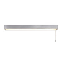 Applique Contemporanea Venti Alluminio Cromo Bianco Led 18,77W 3000K