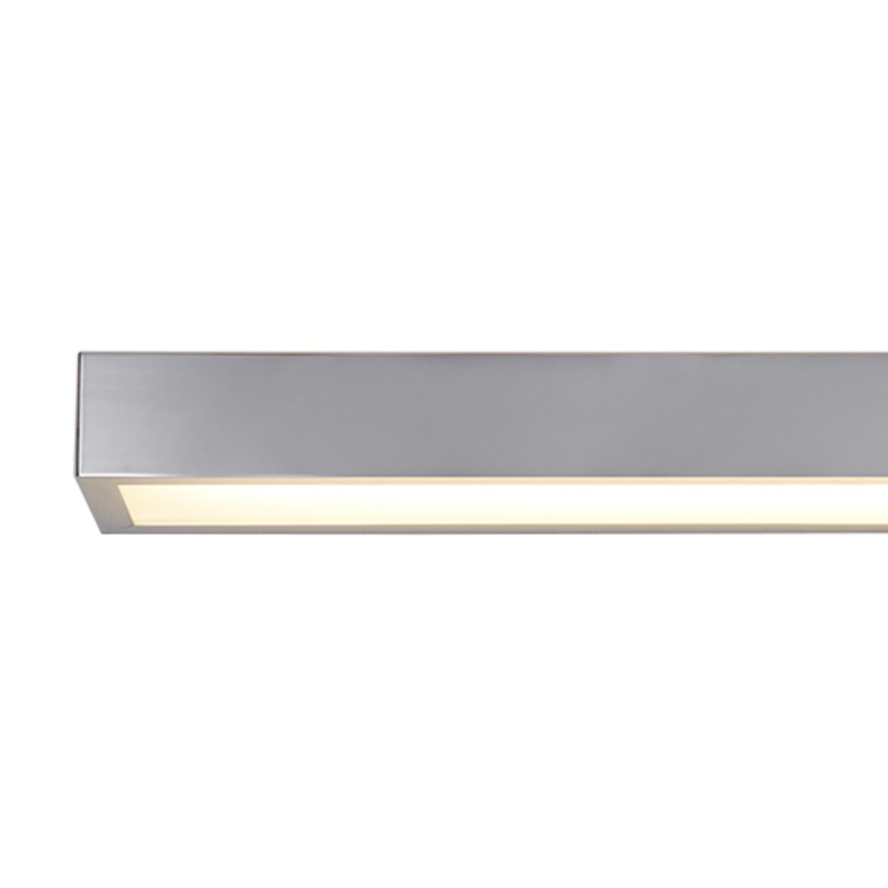 Applique Contemporanea Venti Alluminio Cromo Bianco Led 18,77W 3000K