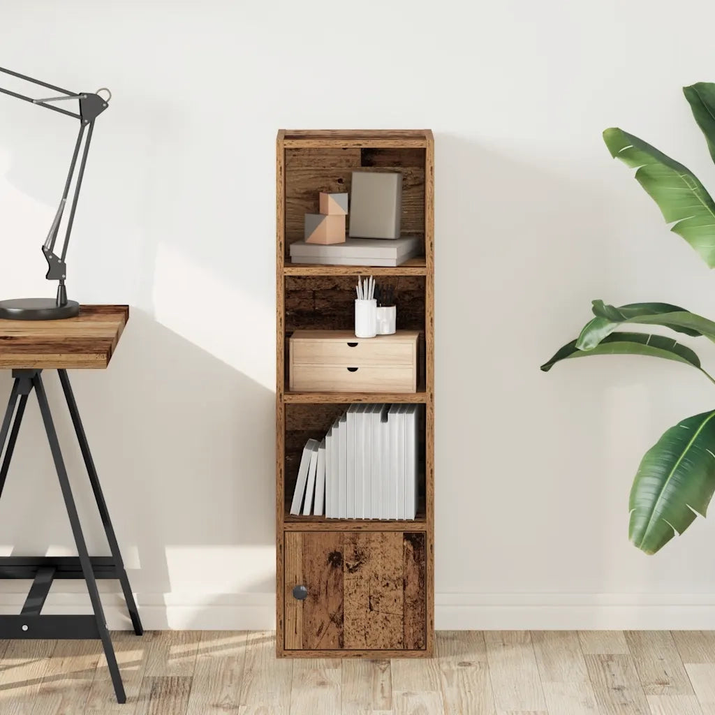 vidaXL Libreria Legno Vecchio 31x24x102 cm in Legno Multistrato