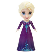 Dianey Princes,Mini Bambola Elsa,7 cm,Jakks,Eta 3+