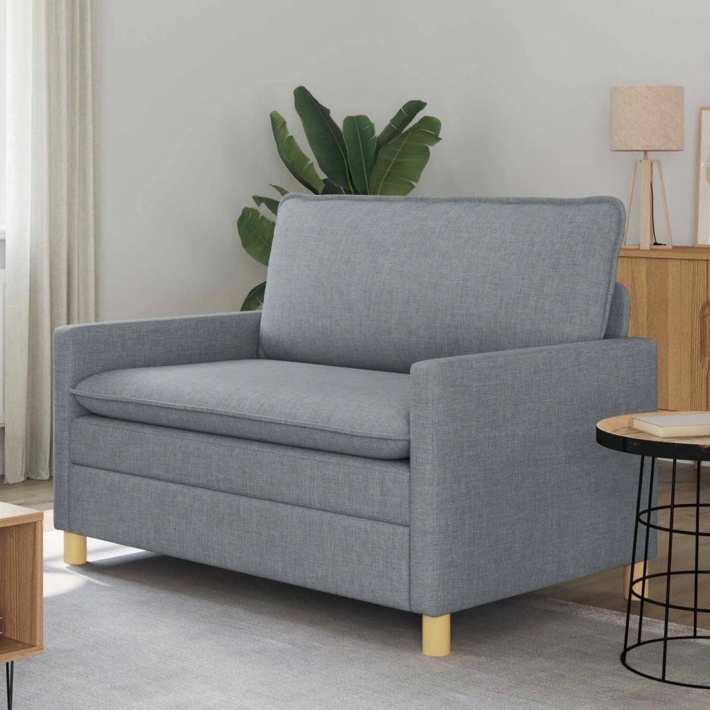 Divano Grigio chiaro 126 x 81 x 87,5 cm