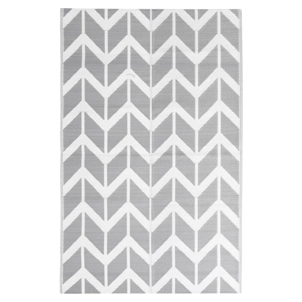 Tappeto da Esterno ARAKIL Grigio 160x230 cm in PP CFW3939051