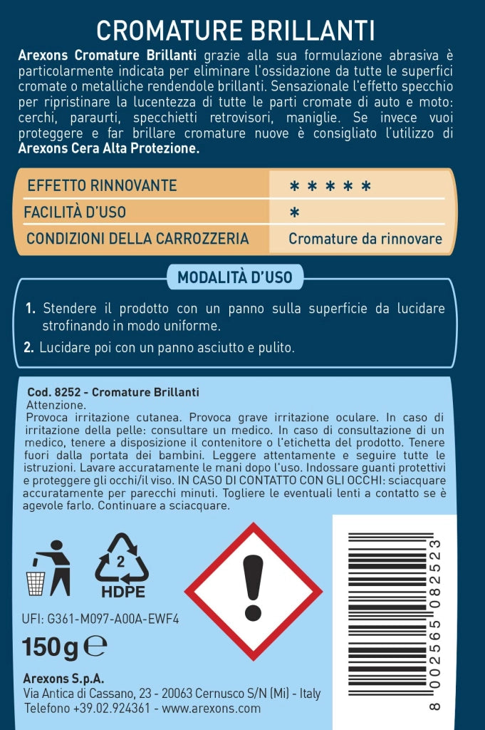 Cromature Brillanti Arexons 150 ml