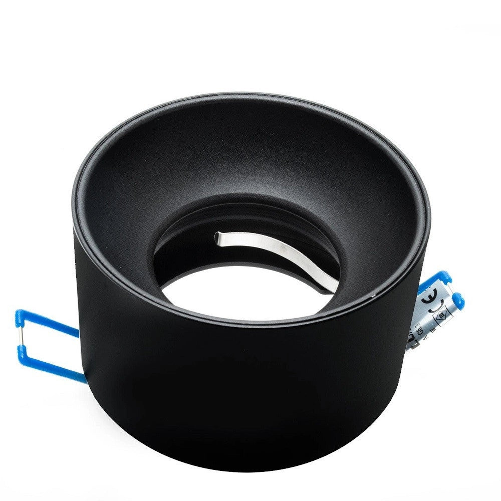 Trade Shop - Portafaretto Tondo Incasso 70mm Luce Soffitto Cartongesso Lampade Led Gu10 Gu5.3 -