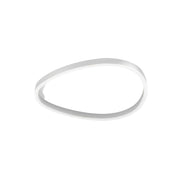 Ecaris P/M Plafoniera a Soffitto LED 60W Biemissione Dimmerabile CCT Switch 3000K/4000K in Alluminio Bianco Satinato - Gealuce