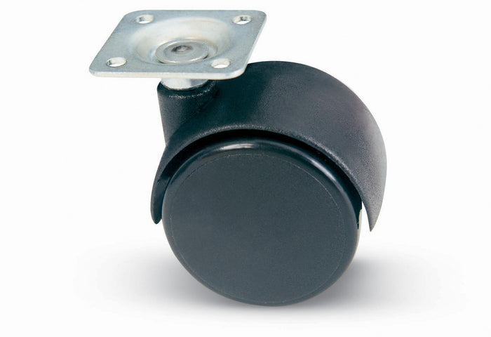 4blister bl ruota gemellare con piastra 50 mm 2 pz cod:ferx.86469