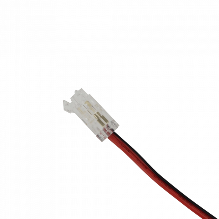 Connettore LED COB MONO 5mm con cavo 15cm Ecolight