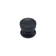 Pomolo fisso per porta SAGUATTI 174/70IB in alluminio marrone opaco