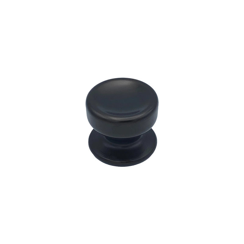 Pomolo fisso per porta SAGUATTI 174/70IB in alluminio marrone opaco