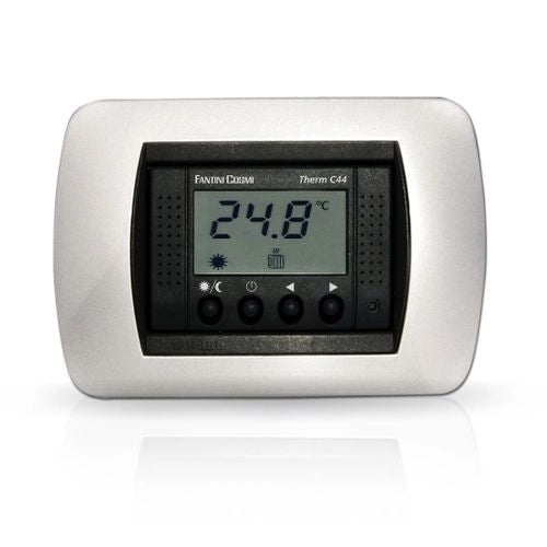 TERMOSTATO ELETTR INCASSO DISPLAY BCO