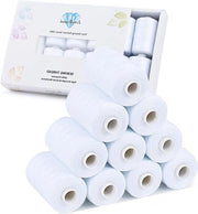 Set di Filo da Maglia Precolore per Macchine da Cucire, Quilting e Aghi da Mano - 10 Spool da 1000 Metri in Bianco, Ideale per Progetti DIY e Lavori Creativi