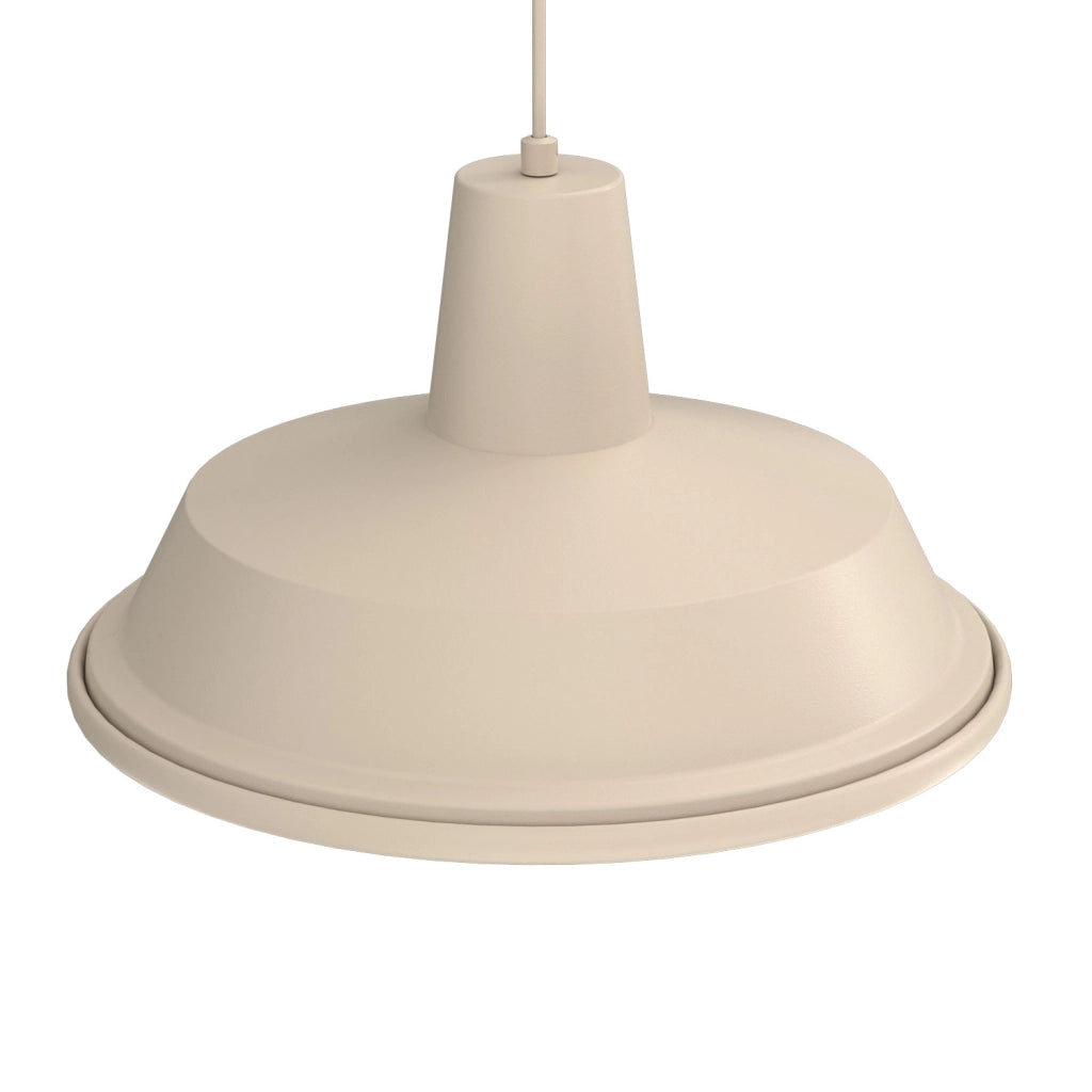 Lampada a sospensione Class beige 1xE27 Luminex