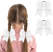 Elastici per capelli per bambine - 2 pezzi di elastici morbidi per capelli, tenaglie per coda di cavallo colorate e accessori per capelli per bambini
