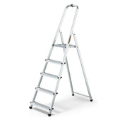 Drabest Scala Domestica In Alluminio A 5 Gradini Portata 125kg
