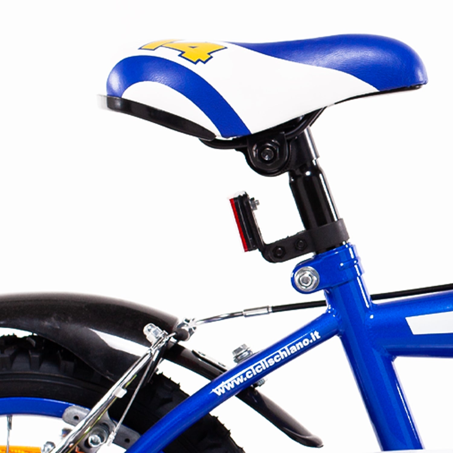 SCH CHICANE 14", bicicletta per bambini, adatta a bambini tra i 4 e i 6 anni, per altezza tra 100 e 120 cm, con campanel