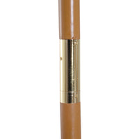 Ombrellone da Giardino Ø2,5 m Palo Ø38 mm in Legno Verde