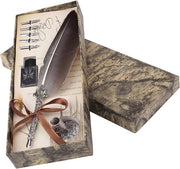 Set di Pennelli da Scrivere con 5 Punti in Confezione di Lusso per Regalo - Pennello da Scrivere Antico Inglese per Calligrafia - Nero

Modello: Allecto plus
Codice prodotto: 
Specifica tecnica: 
Peso: 
Dimensioni: 
Materiali: 
Colore: Nero