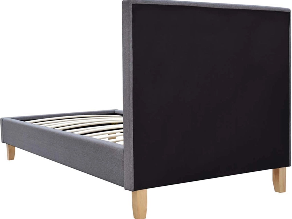 Letto "Elise" - 90 x 190 cm -Grigio chiaro