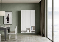 Parete Attrezzata Soggiorno 120x194x39,5 cm in nobilitato