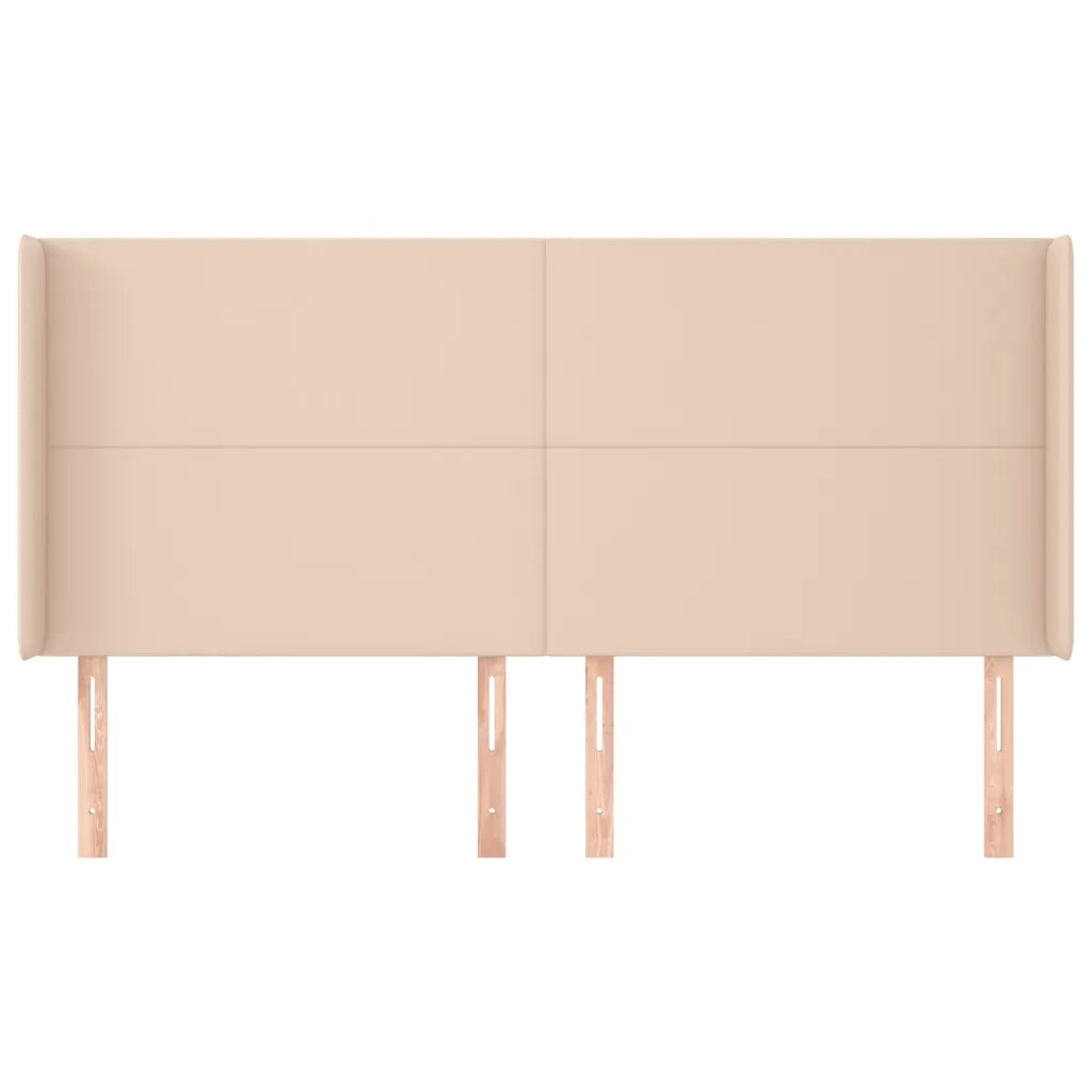 Testiera ad Orecchio Cappuccino 163x16x118/128 cm in Similpelle 3119401