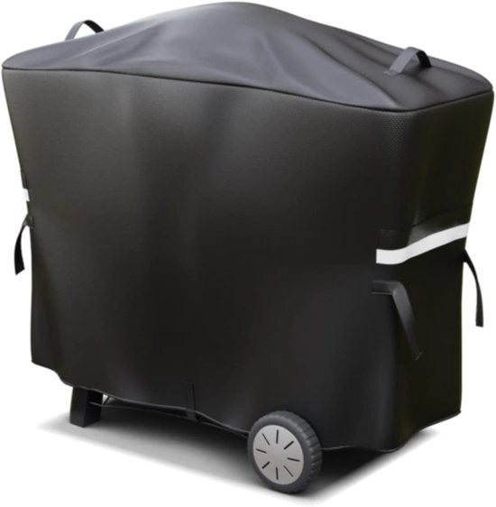 Grillhoes per Weber Q2000 Q2200 Q2400 Q300 Q3000 Q3200, 145CM, 600D impermeabile e resistente ai raggi UV