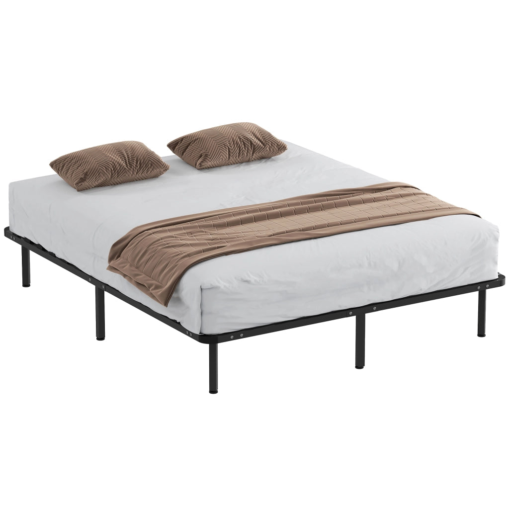 Letto matrimoniale contenitore ¨C Xylo ¨C legno massello nero con rete a doghe 160x190 cm