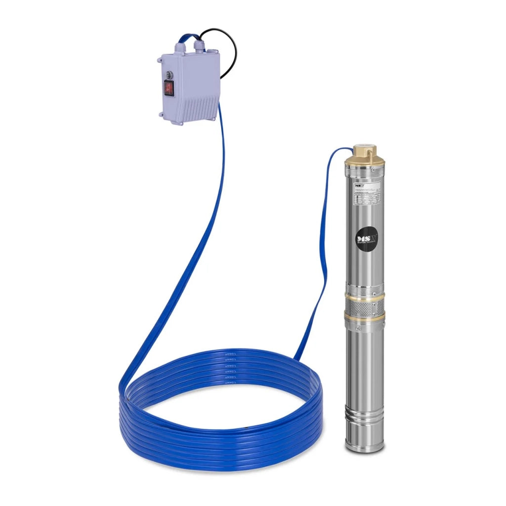 Pompa sommergibile per pozzi - 6000 L/h - 370 Watt - acciaio inox 14_0002970