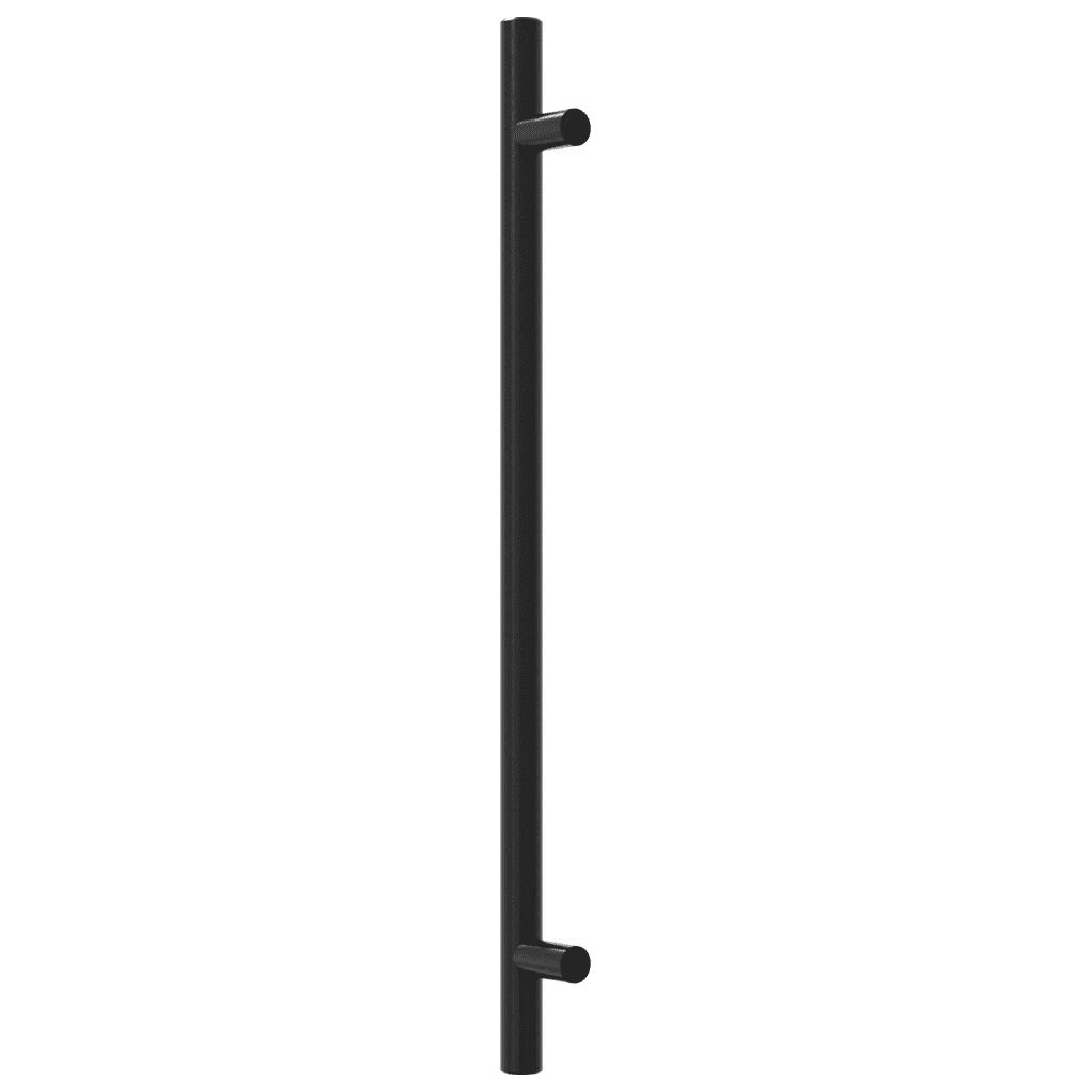 Maniglie per Mobili 10 pz Nere 224 mm in Acciaio Inox CFW6490292