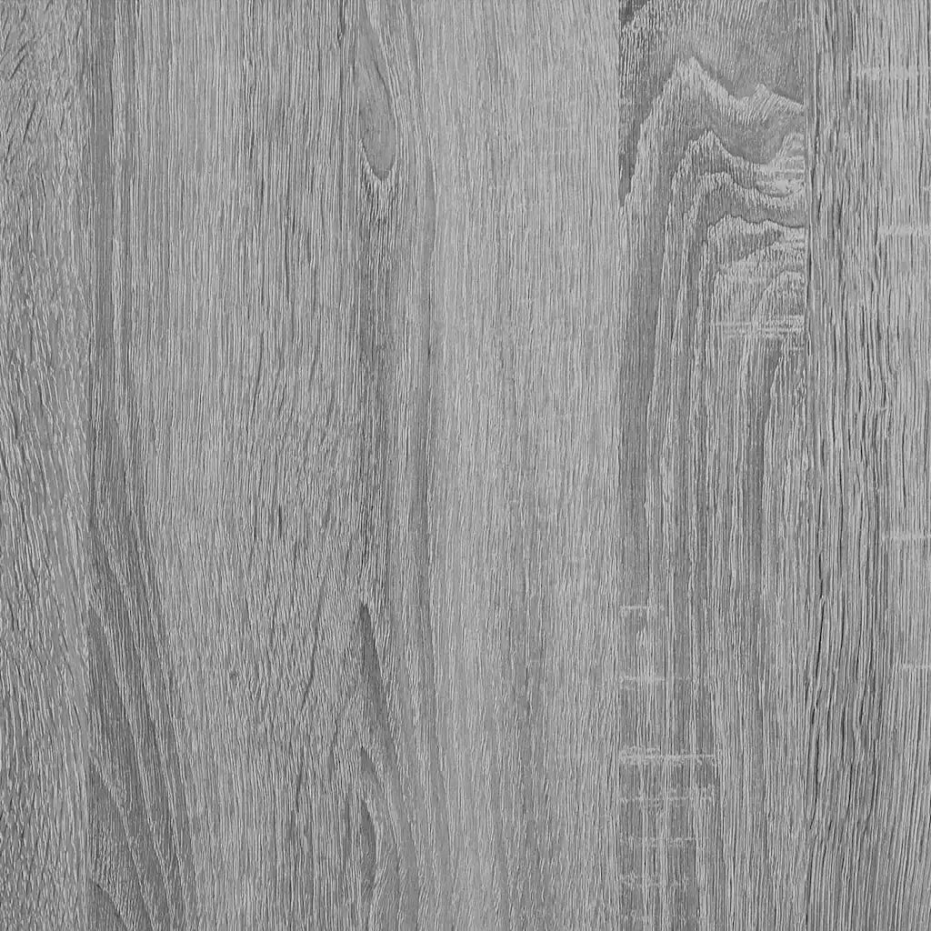 Scarpiera-Scaffale per scarpe Grigio Sonoma 103x30x55 cm in Legno Multistrato