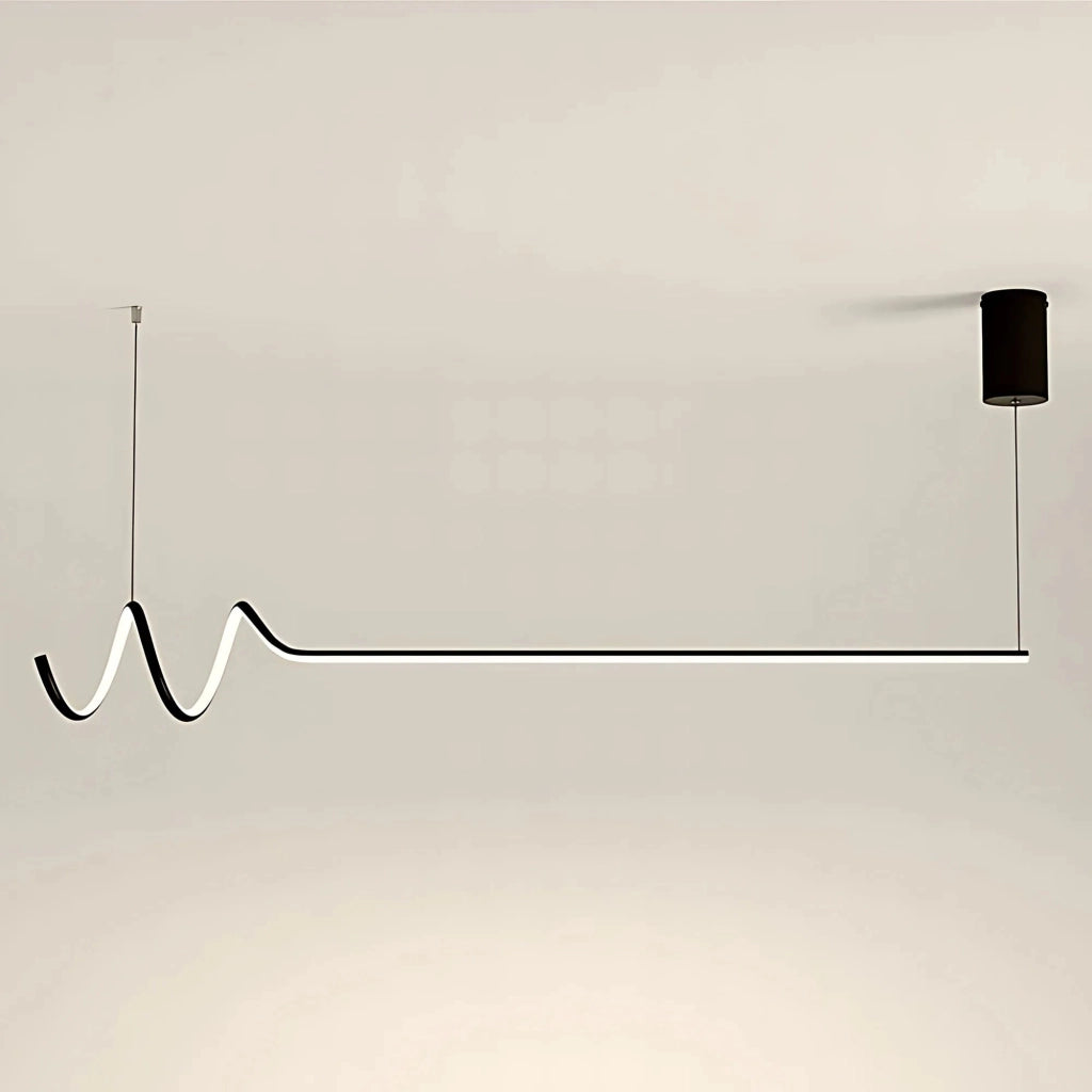 Lampada A Sospensione Lhj030-cp 120cm Nero