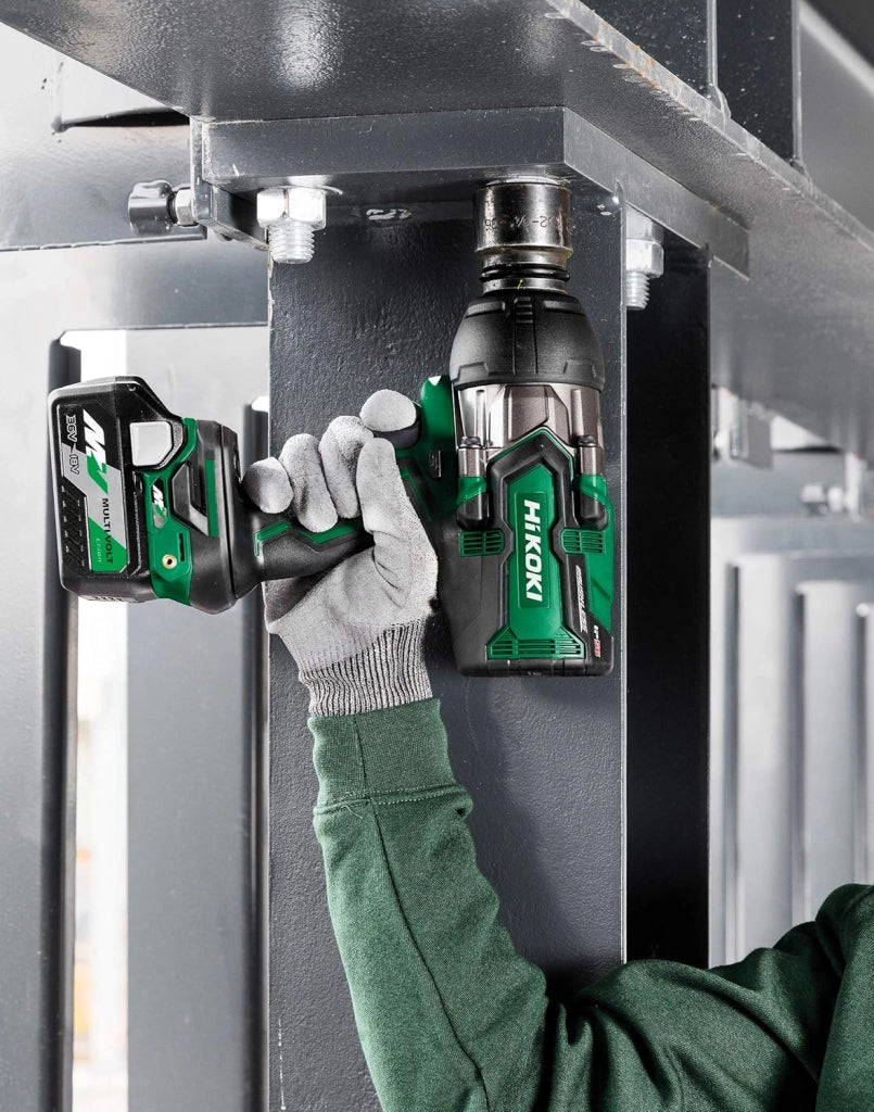 Avvitatore a Impulsi a Batteria - 36 V, 1/2" Brushless, 1050 Nm di Coppia, IP56, Luce LED, Impugnatura Ergonomica - Inclusa Valigetta di Trasporto - Senza Batteria e Caricabatterie