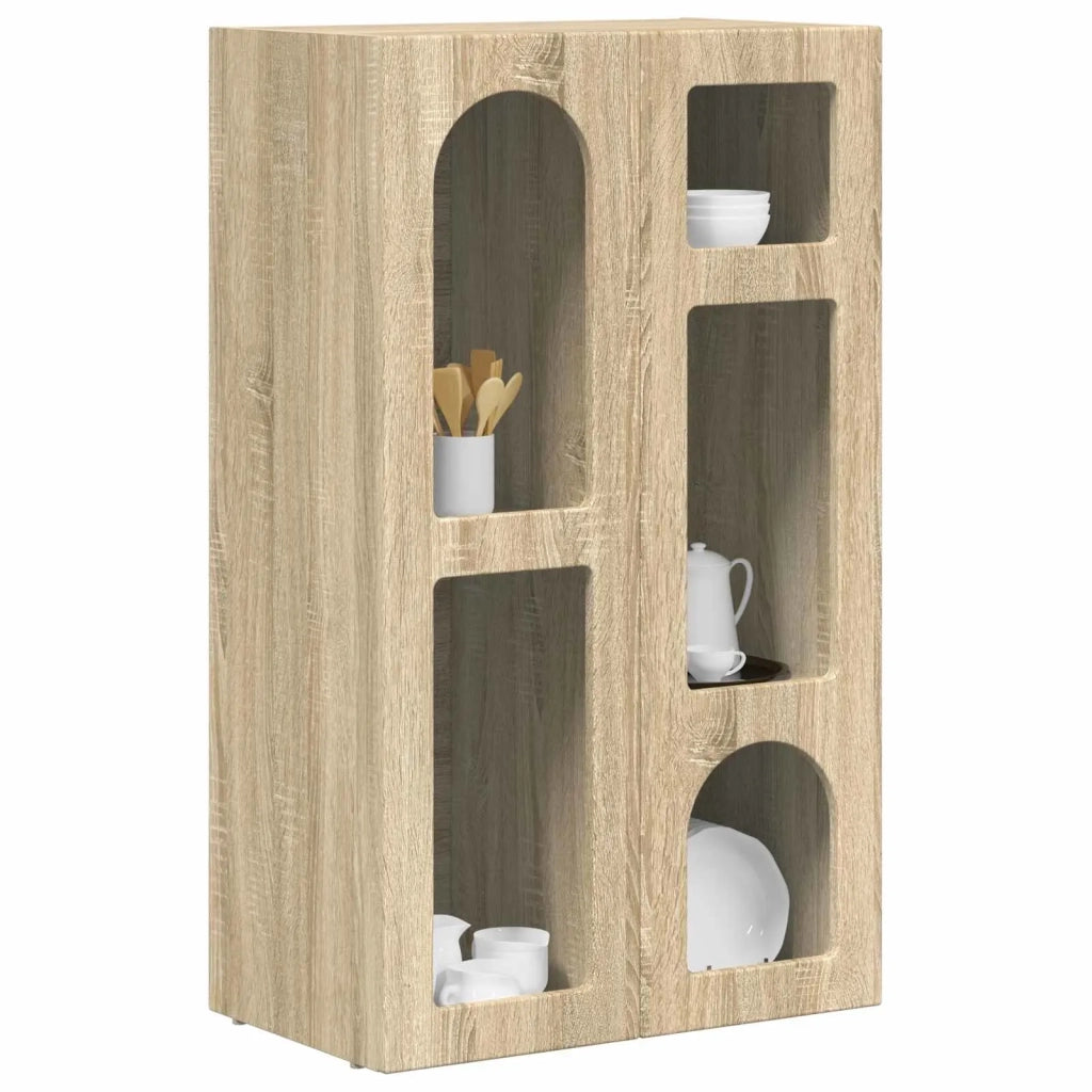 Credenza-Buffet-Armadio da cucina Rovere Sonoma 59 x 35 x 100,5 cm Legno multistrato