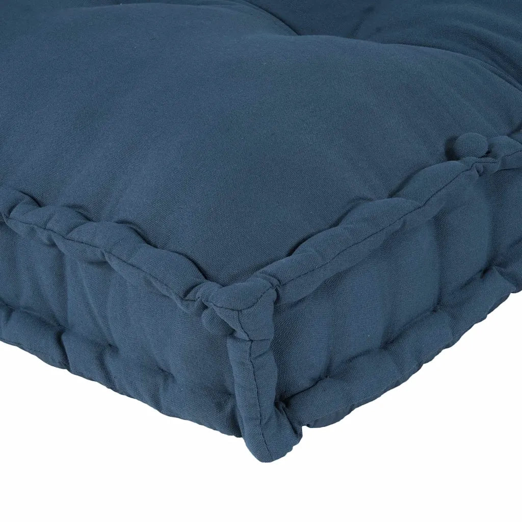 Cuscino per Divano Pallet 3 pz | Cuscini per sedie Indaco 120 x 80 x 38 cm Tessuto